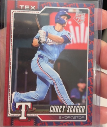 2026 Topps Series 1 #96 Corey Seager — front
