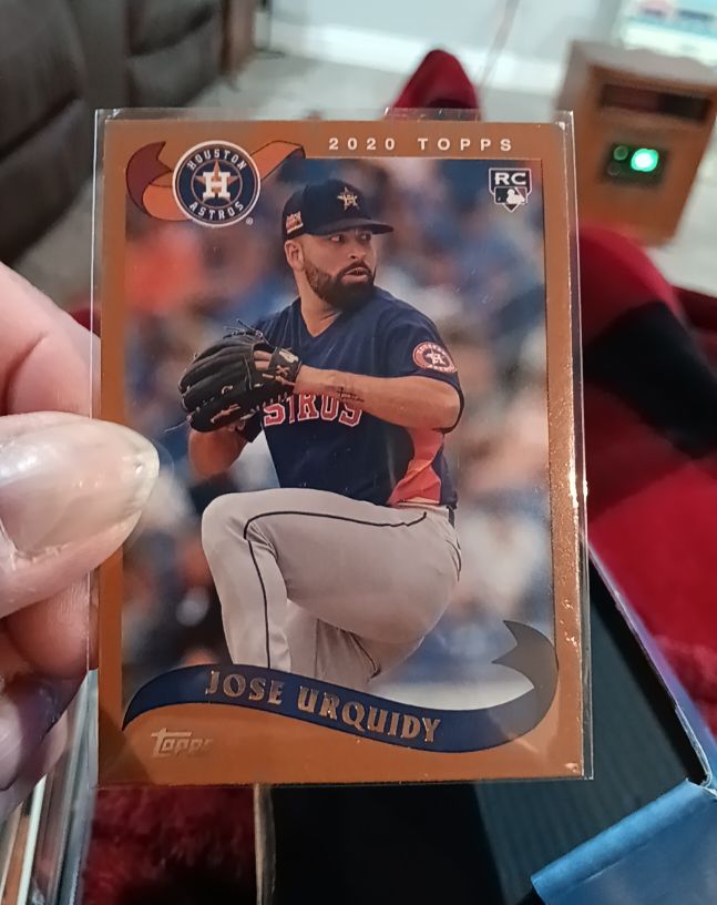 2020 Topps Archives #290 Jose Urquidy RC Houston Astros — front