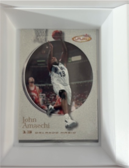 2000-01 Fleer Futures #27 John Amaechi — front