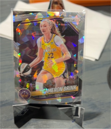 2025 Panini Prizm WNBA #87 Cameron Brink — front