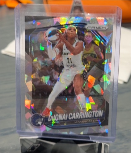 2025 Panini Prizm WNBA #9 Dijonai Carrington — front