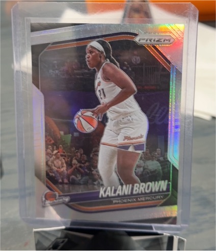2025 Panini Prizm WNBA #55 Kalani Brown — front