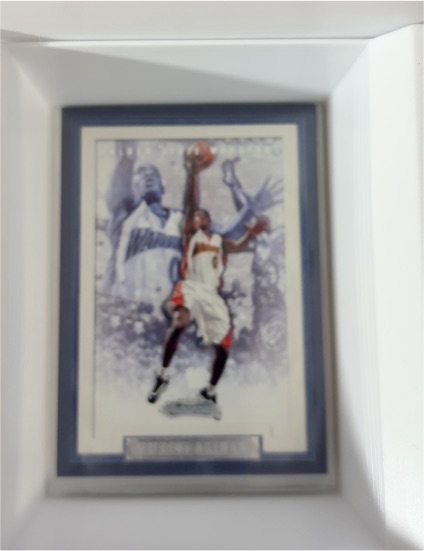 2002 Upper Deck Anfernee Hardaway Framed Art — front