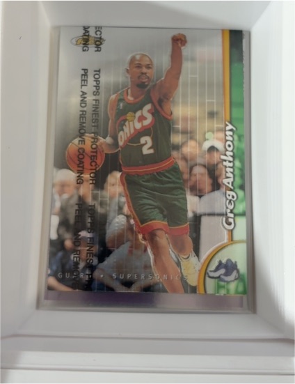 1998-99 Topps Finest #54 Greg Anthony — front