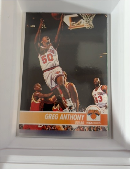 1994-95 NBA Hoops #139 Greg Anthony — front