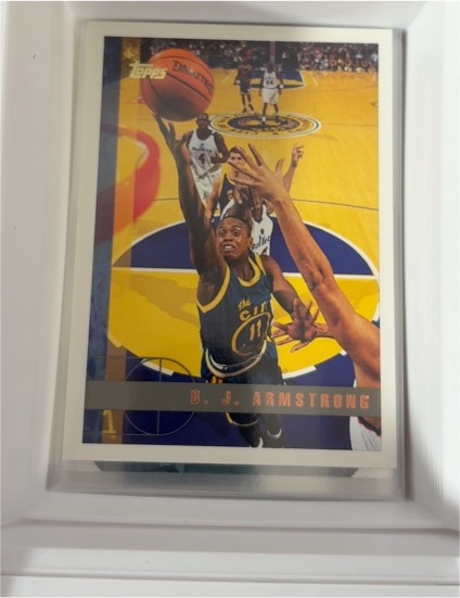 1997-98 Topps #69 B.J. Armstrong — front