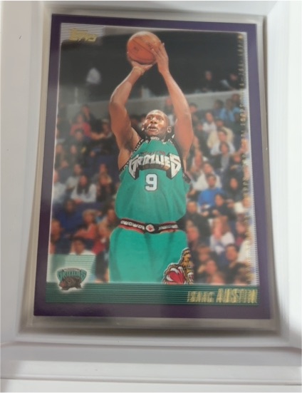 2000-01 Topps #207 Isaac Austin — front