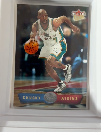 2001-02 Fleer Ultra #58 Chucky Atkins — front