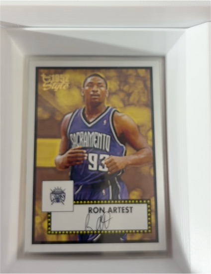2005-06 Topps 1952 Style #8 Ron Artest — front
