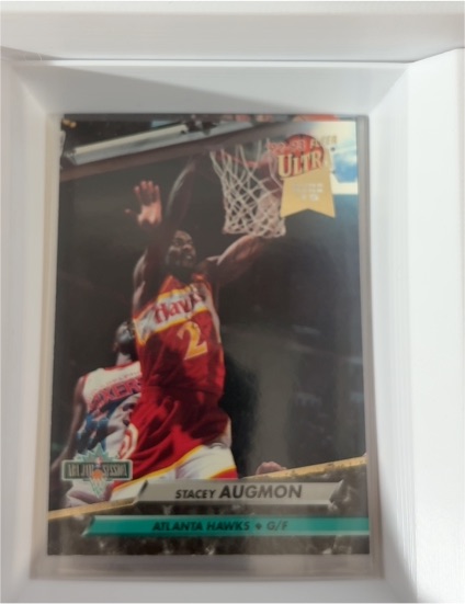 1992-93 Fleer Ultra #215 Stacey Augmon — front