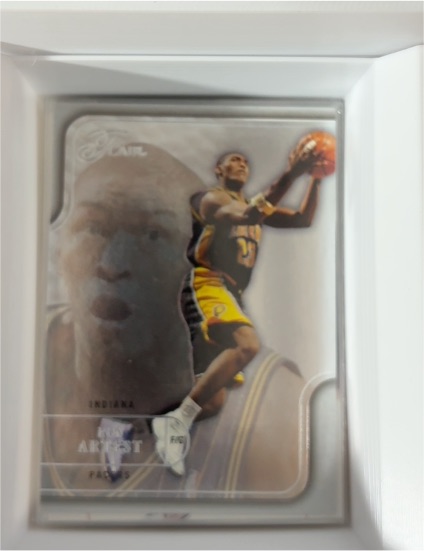 2003-04 Flair #53 Ron Artest Indiana Pacers — front