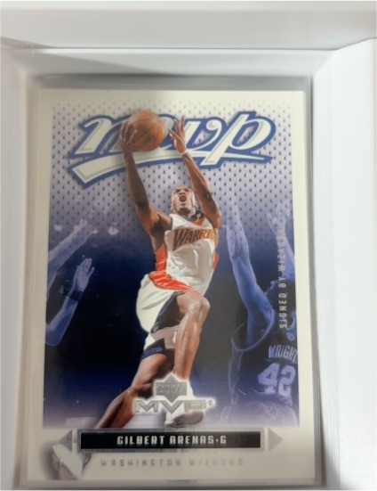 2003-04 Upper Deck MVP #194 Gilbert Arenas — front