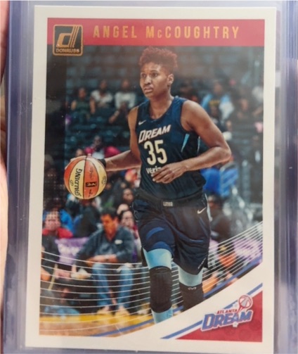 2019 Donruss WNBA #1 Angel McCoughtry — front