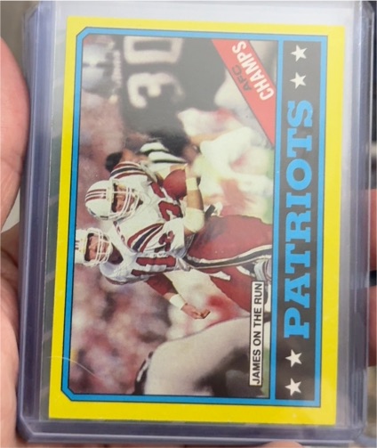 1986 Topps #29 Craig James — front
