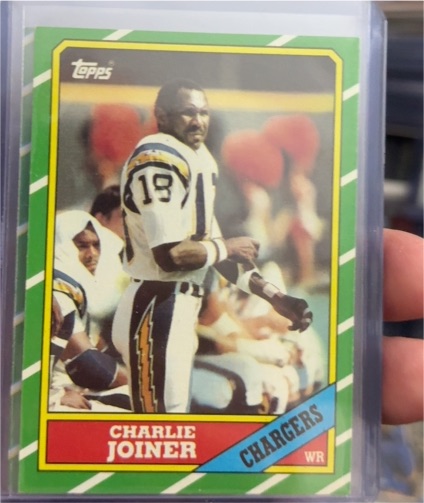 1986 Topps #236 Charlie Joiner — front