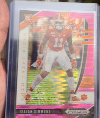 2020 Panini Prizm Draft Picks #154 Isaiah Simmons — front