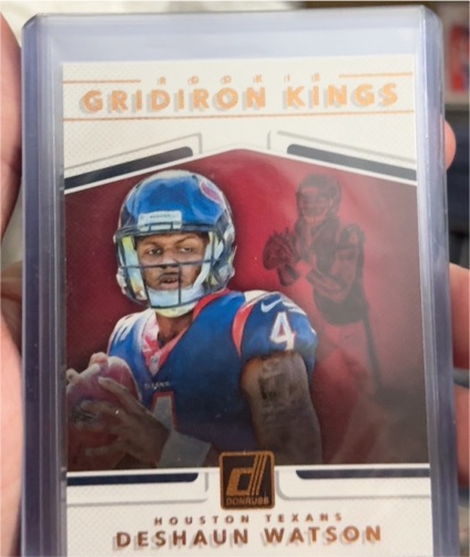 2017 Donruss Rookie Gridiron Kings #12 Deshaun Watson — front