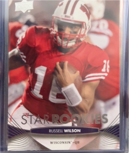 2012 Upper Deck Star Rookies #134 Russell Wilson — front