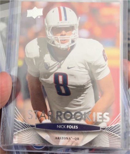 2012 Upper Deck #125 Nick Foles Star Rookie — front