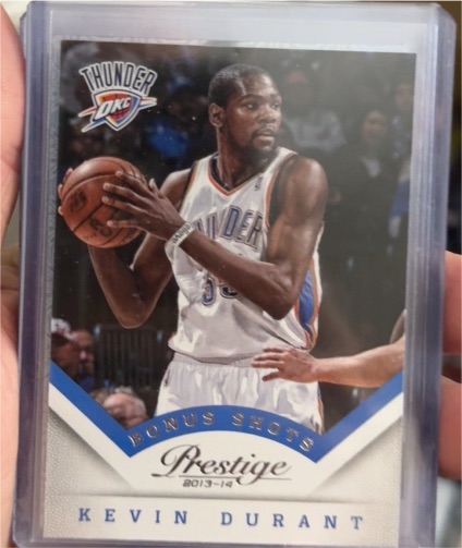 2013-14 Panini Prestige #13 Kevin Durant — front