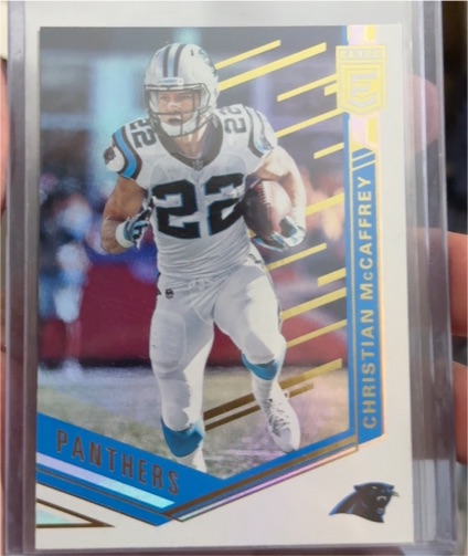 2018 Donruss Elite #45 Christian McCaffrey — front
