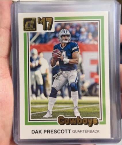 2017 Donruss '81 Tribute #26 Dak Prescott — front