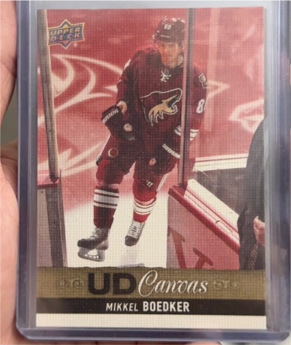 2013-14 Upper Deck UD Canvas #C69 Mikkel Boedker — front