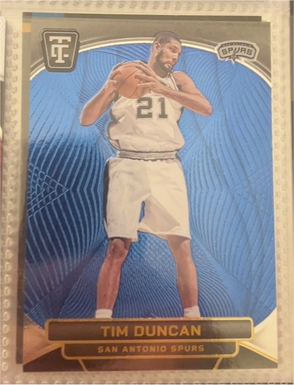 2024-25 Panini Totally Certified #176 Tim Duncan — front