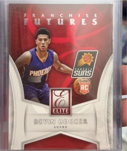 2015-16 Panini Donruss Elite Franchise Futures #13 Devin Booker — front