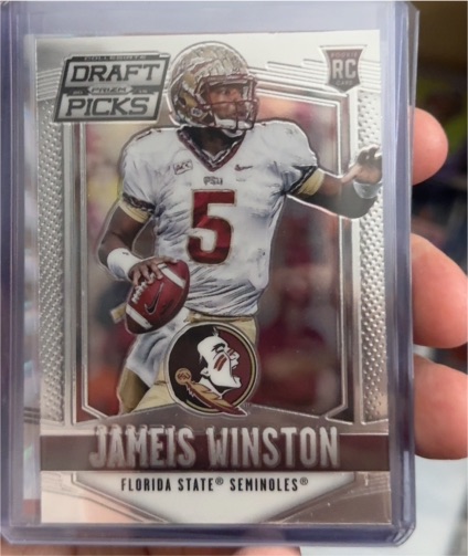 2015 Panini Prizm Collegiate Draft Picks #122 Jameis Winston — front