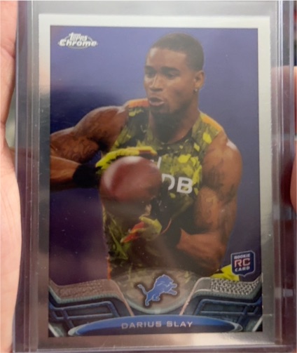 2013 Topps Chrome #167 Darius Slay Rookie — front
