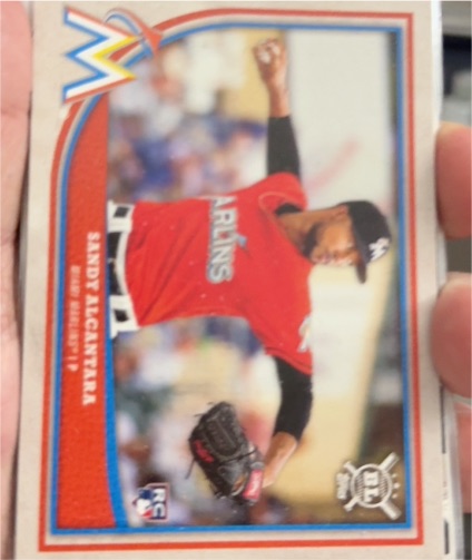 2018 Topps Big League #190 Sandy Alcantara — front
