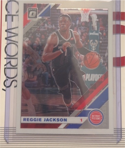 2019-20 Donruss Optic #106 Reggie Jackson — front