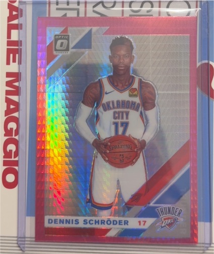2019-20 Panini Donruss Optic #133 Dennis Schroder — front