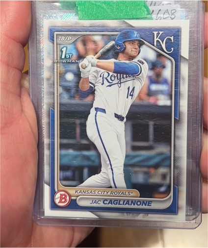 2024 Bowman Draft #BD-8 Jac Caglianone — front