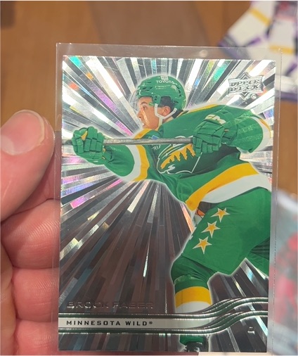 2025-26 Upper Deck Series 2 #334 Brock Faber — front