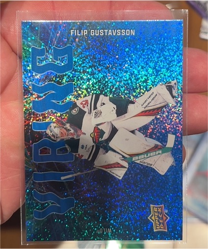 2024-25 Upper Deck Series 2 Ooh La La #OLL-1 Filip Gustavsson — front
