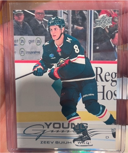 2025-26 Upper Deck Series 2 #486 Zeev Buium Young Guns — front