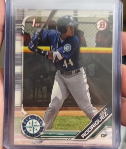 2019 Bowman Prospects #BP-33 Julio Rodriguez — front