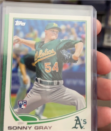 2013 Topps Update #US277 Sonny Gray — front
