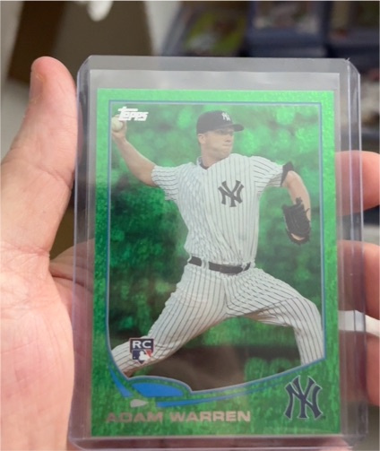 2013 Topps #469 Adam Warren — front