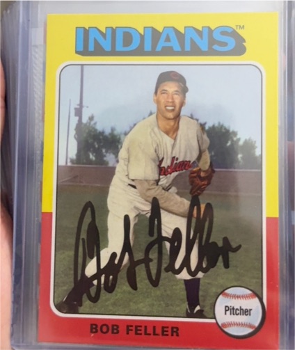 2019 Topps Archives #176 Bob Feller Cleveland Indians — front