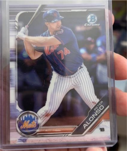 2019 Bowman Chrome Prospects #BCP-127 Pete Alonso — front