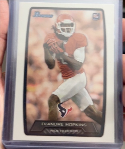 2013 Bowman #180 DeAndre Hopkins — front