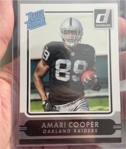 2015 Panini Donruss #203 Amari Cooper Rated Rookie — front