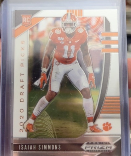 2020 Panini Prizm Draft Picks #154 Isaiah Simmons — front
