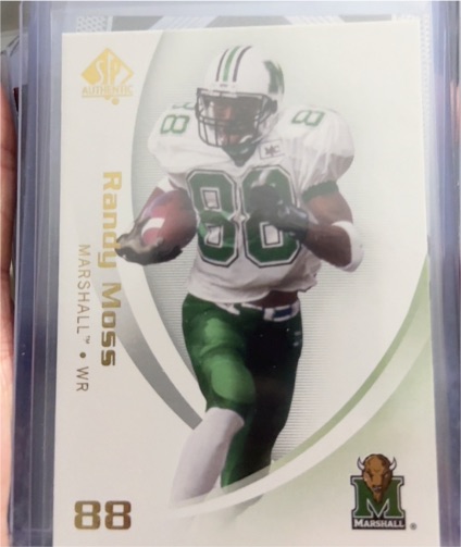 2010 SP Authentic #88 Randy Moss — front