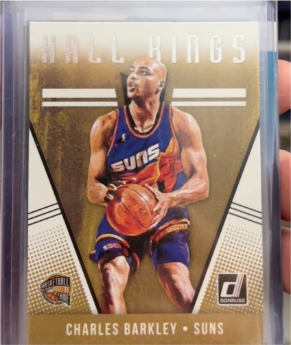 2018-19 Donruss Hall Kings #23 Charles Barkley — front