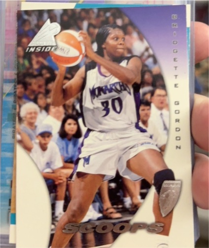 1997 Pinnacle Inside WNBA #60 Bridgette Gordon — front