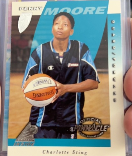 1997 Pinnacle Inside WNBA #49 Penny Moore — front